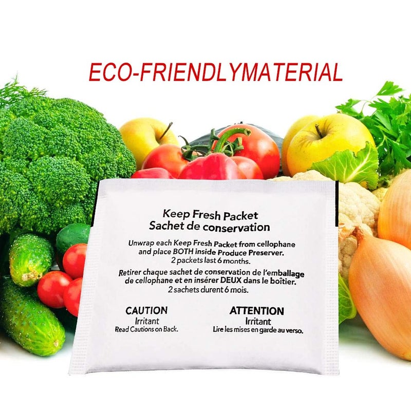 prime&swift W10346771A Refrigerator Produce Preserver (10 Packets-5 Pack Included) by prime&swift Replacement for 2117689,AH350301ï¼ŒEA3503014,PS3503014 - Image 3